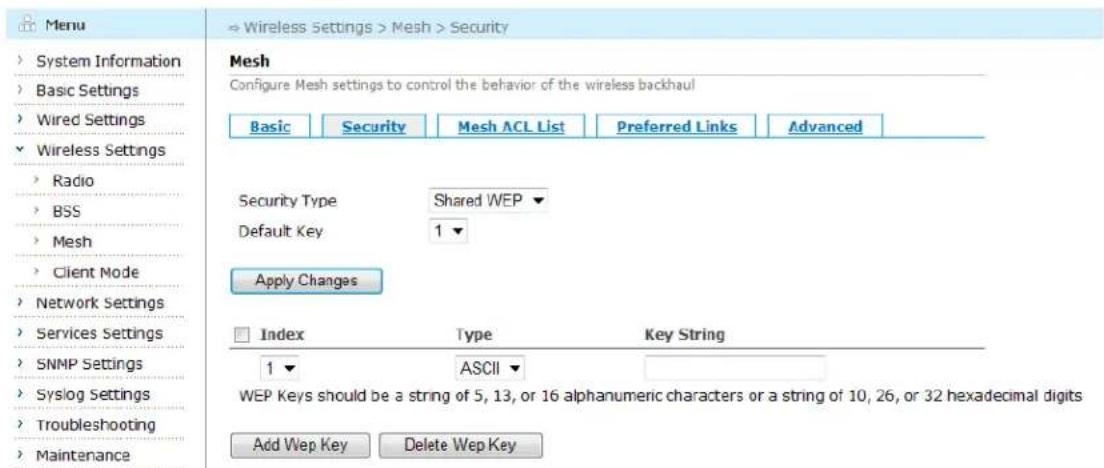 Aruba AirMesh MST200 - Shared WEP - 1