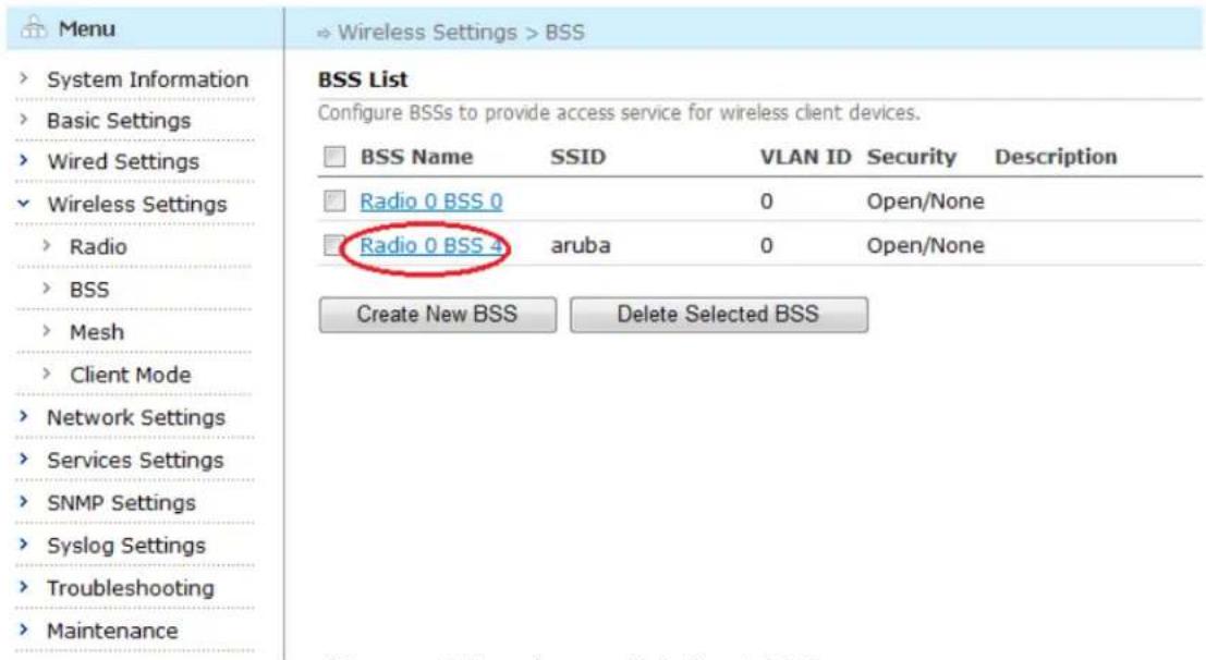 Aruba AirMesh MST200 - Creating a New BSS/Entering an Existing BSS - 3
