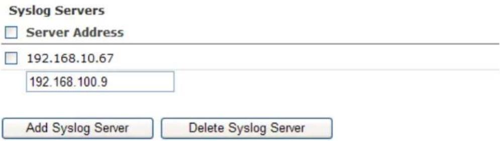 Aruba AirMesh MST200 - Adding a Syslog Server - 1