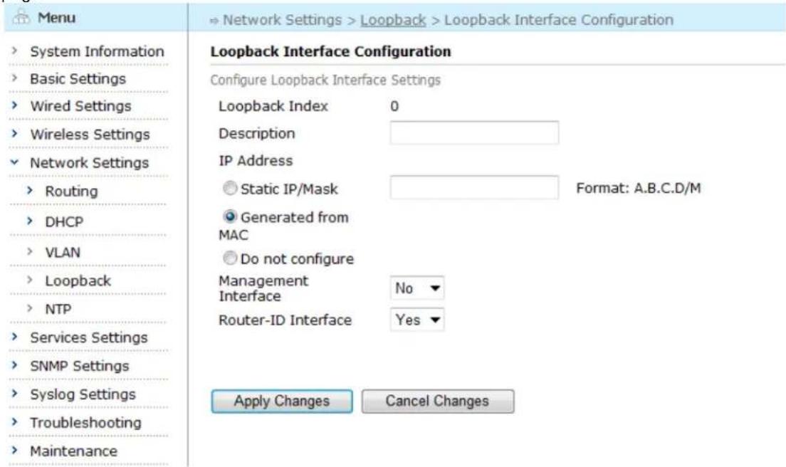 Aruba AirMesh MST200 - Adding a Loopback Interface - 1