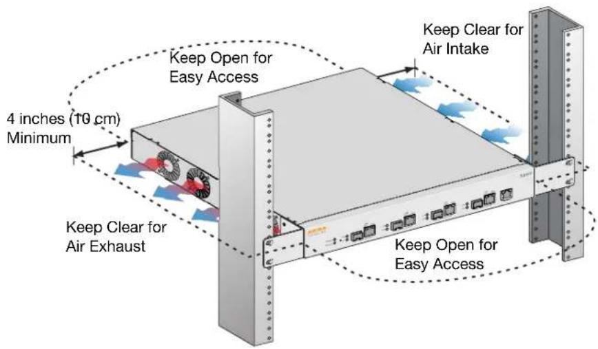 Aruba 3400 - Rack Mounting - 3