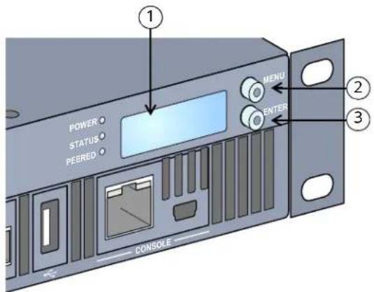 Aruba 7240XM - LCD Panel - 1