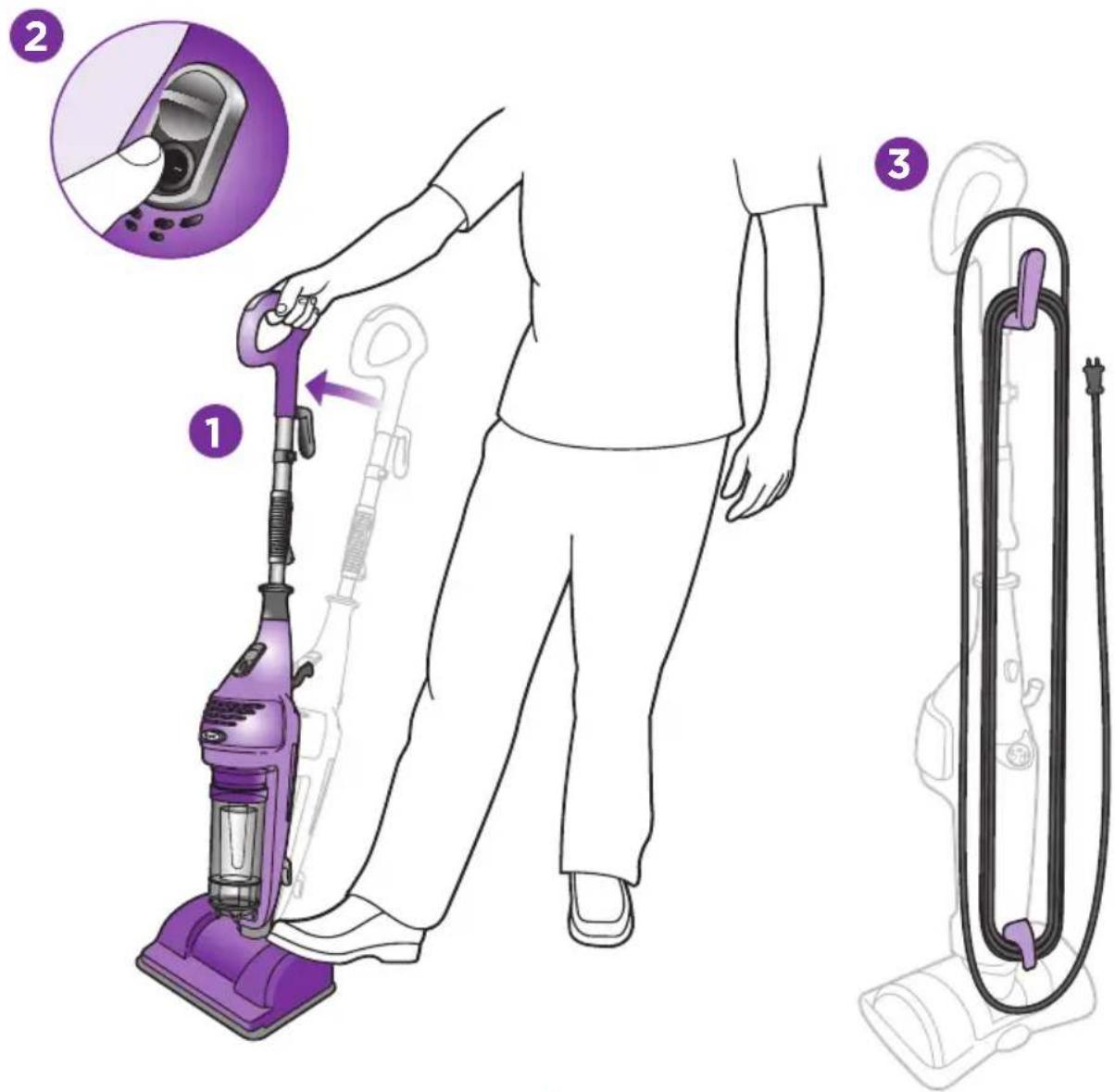 SHARK Vac-Then-Steam MV2010 - Vacuum Mode - 1