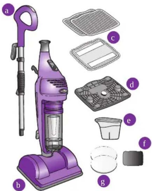 SHARK Vac-Then-Steam MV2010 - Getting Started: Assembly - 1