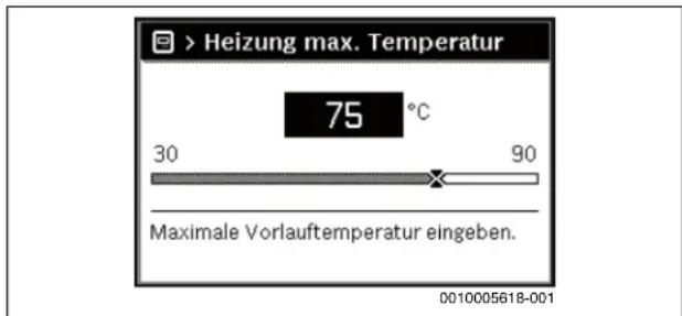 BOSCH Olio Condens 8000F - Gefahr der Schädigung oder Zerstörung des Estrichs! - 2