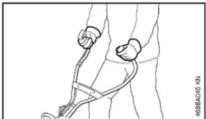 STIHL BK-MM - Durante el trabajo - 1