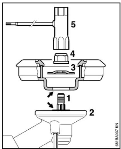 5 4 3 1 2 681BA037 KN