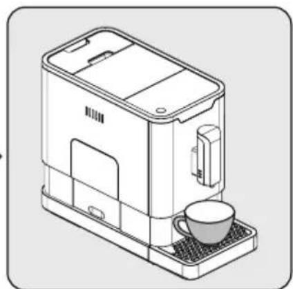 GRUNDIG KVA4830MBC - Prepararea cafelei - 2