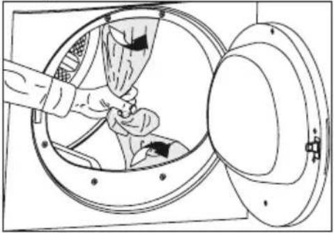 GRUNDIG Edition 70 Trockner 2 - Removing the transportation safety assembly - 2