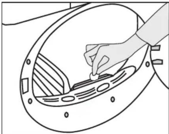 GRUNDIG Edition 70 Trockner 2 - Cleaning the sensor - 1