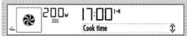 200w 17:00 Cook time