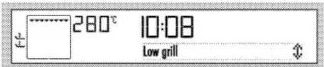 280°C 10:08 Low grill