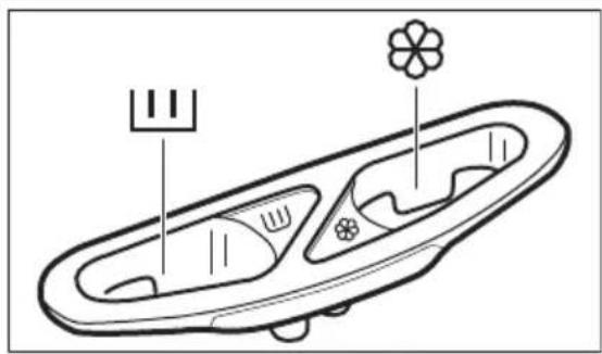 ZANUSSI ZWY61243KF - Waschmittelfächer. Gebrauch von Wasch- und Pflegemitteln - 2