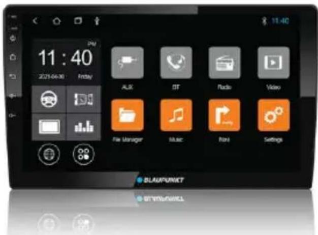 11:40 2021-04-30 Friday ALX ST Radio Video File Manager Music Radio Settings BLAUFUNKT DT WTRWHEEL