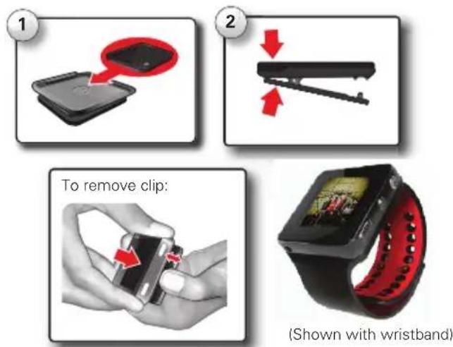 MOTOROLA Motoactv 8 Gb - CLIP IT ON - 1