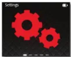 MOTOROLA Motoactv 8 Gb - SETTINGS - 1