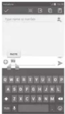 Vodafone Smart 4 Power - You can also insert new text - 1