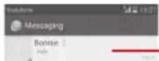 Vodafone Smart 4 Power - Create a new message4.1.1 - 1