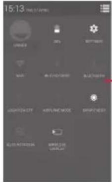Vodafone Smart 4 Power - Notification panel - 3