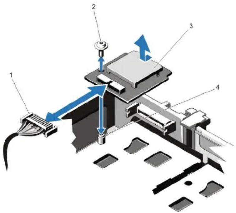 DELL PowerEdge R720xd - Removing The vFlash Media Unit - 1