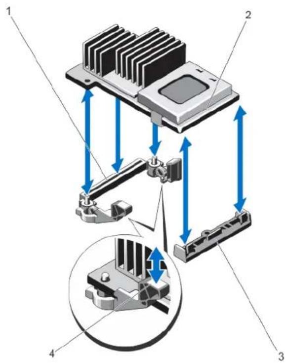 DELL PowerEdge R720xd - Removing The Integrated Storage Controller Card - 1