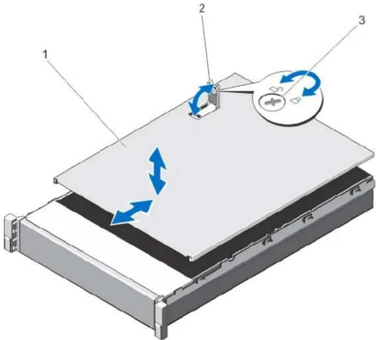 DELL PowerEdge R720xd - Opening The System - 2