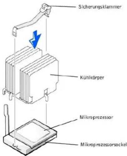 DELL PowerEdge 2500 - Mikroprozessor aufrüsten oder austauschen - 5