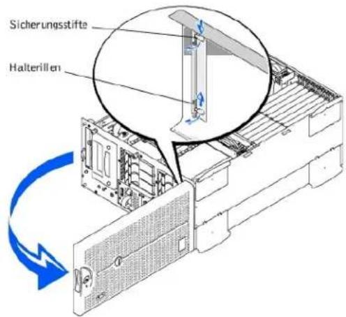 DELL PowerEdge 2500 - Die Frontverkleidung entfernen - 1