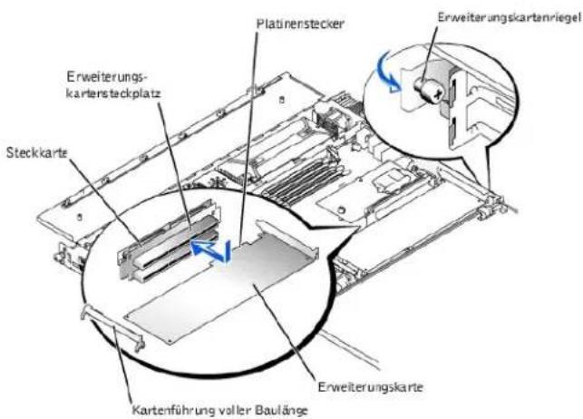DELL PowerEdge 1650 - Erweiterungskarte installieren - 2