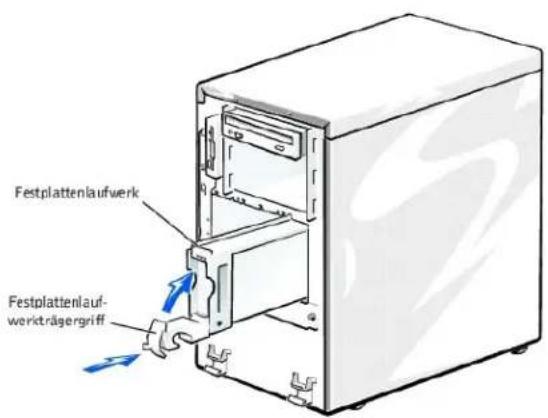 DELL PowerEdge 1500SC - SCSI - Festplattenlaufwerk installieren - 1