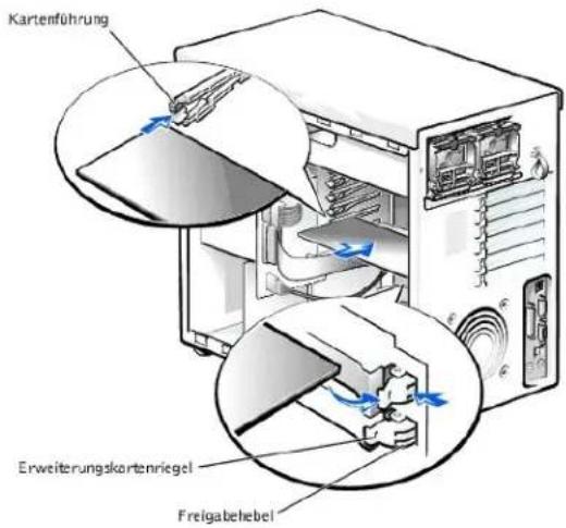 DELL PowerEdge 1500SC - Erweiterungskarte installieren - 1