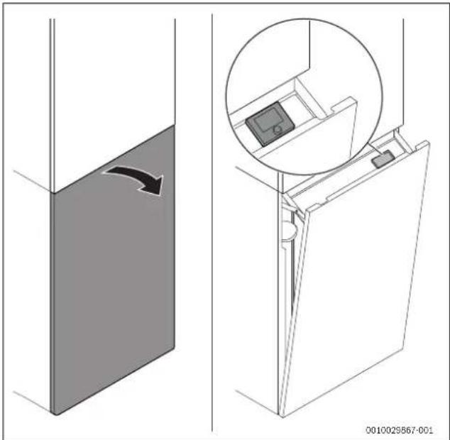 BOSCH Condens GC5300iWM - Einschub (Zubehör CS 36) für Bedieneinheit CW 400 - 1