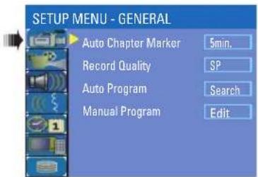 PHILIPS DVDR3350H - Accessing the Setup Menu - 2