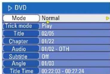 PHILIPS DVDR3350H - Using i+(INFO) options - 2