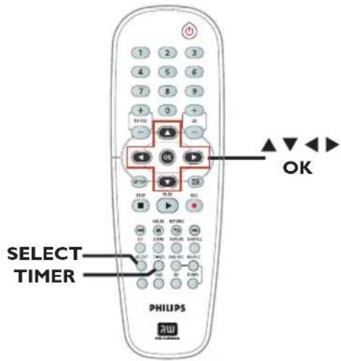 PHILIPS DVDR3350H - To make a timer recording, your recorder needs to know: - 1