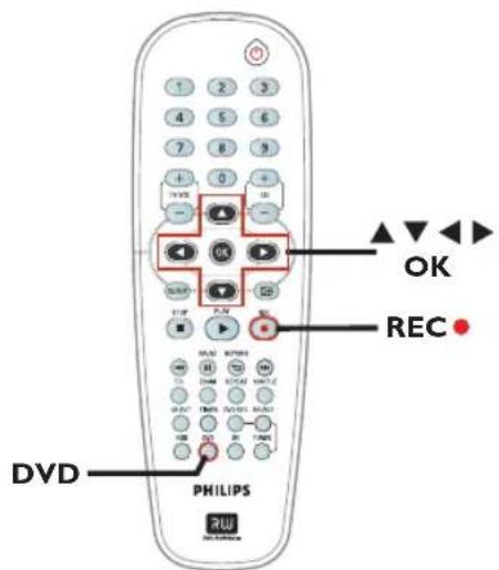 PHILIPS DVDR3350H - Accessing disc editing menu - 1