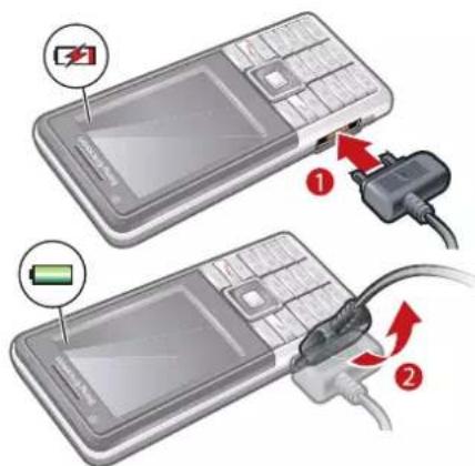 SONY Ericsson J105 Naite - Charging the battery - 1
