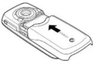 SONY Ericsson K700i - To insert the SIM card and charge the battery - 5