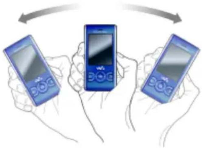 SONY Ericsson Walkman W595a - To switch track - 1