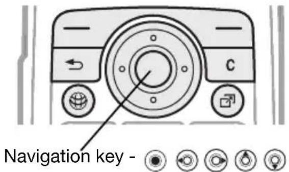 SONY Ericsson W710i - Navigation - 1