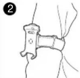 SONY Ericsson W710i - To mount the phone to your arm - 2