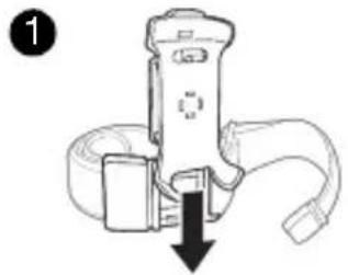 SONY Ericsson W710i - To mount the phone to your arm - 1