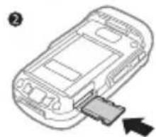 SONY Ericsson W710i - To insert and remove a memory card - 3