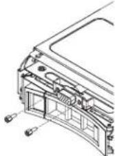 LENOVO System x3530 M4 - Bildschirmanschluss an der Vorderseite entfernen - 2