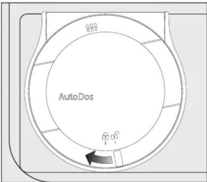 MIELE G 7110 SCi AutoDos - PowerDisk einlegen - 3