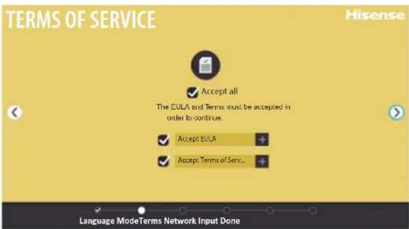 HISENSE 43H6C - Terms of Service - 1