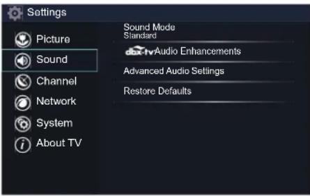 HISENSE 43H6C - Network Menu - 1