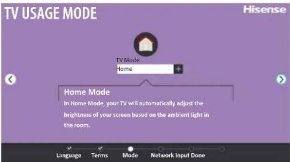 HISENSE 43H6C - TV Usage Mode - 1