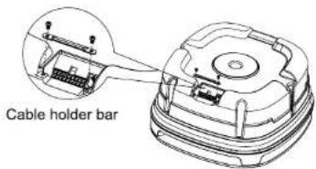 Cable holder bar