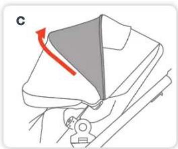 Steelcraft Strider Mini Signature - Attaching the Canopy - 3